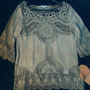 OLIVE BOHEMIAN BLOUSE
